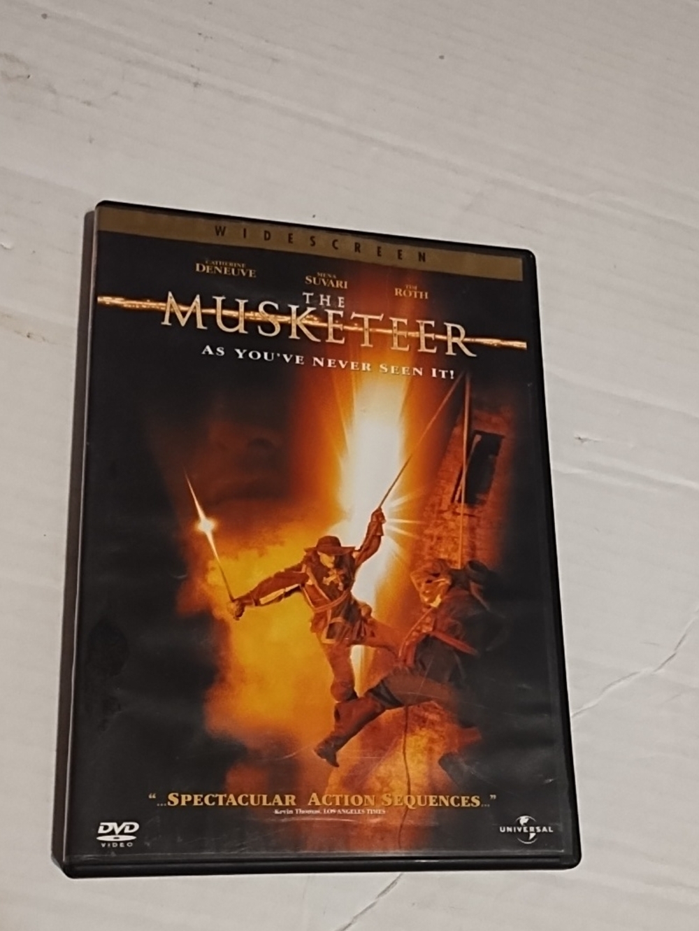 Universal The Musketeer DVD - Widescreen